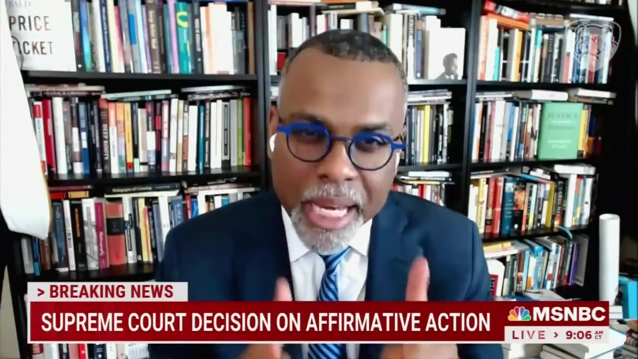 MSNBC Hack Melts Down After SCOTUS Bans Affirmative Action