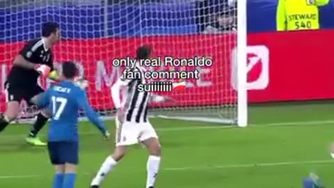 CR7 Siuuuuuu moment .So all real cr7 fans please like and subscribe my video