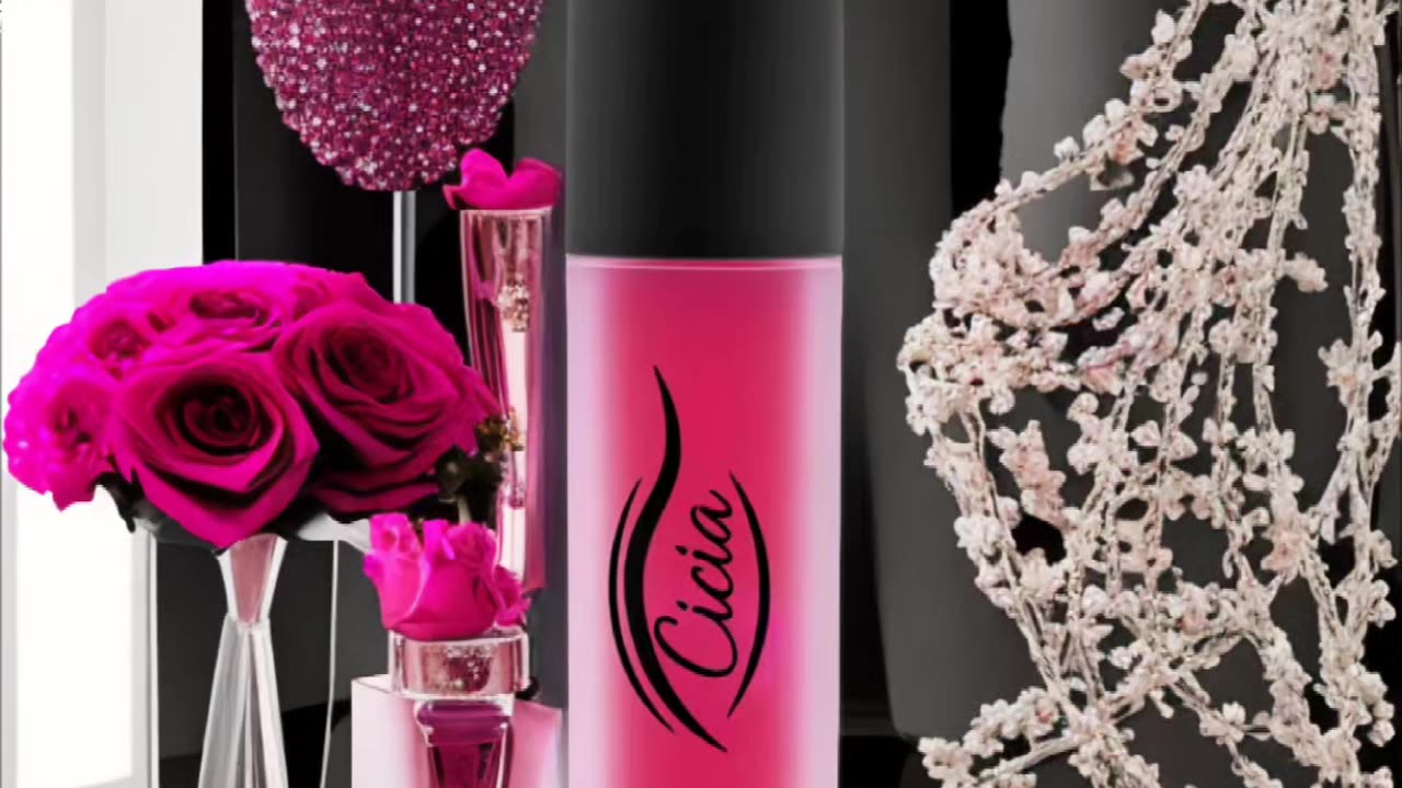 Cicia Premium Pink Lip Oil - Cherry Moisturizing and Nourishing Glossy Finish | Lip Care Treatment