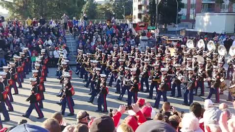 United States Marine Corps West Coast Composite Band - Rose Parade 2019