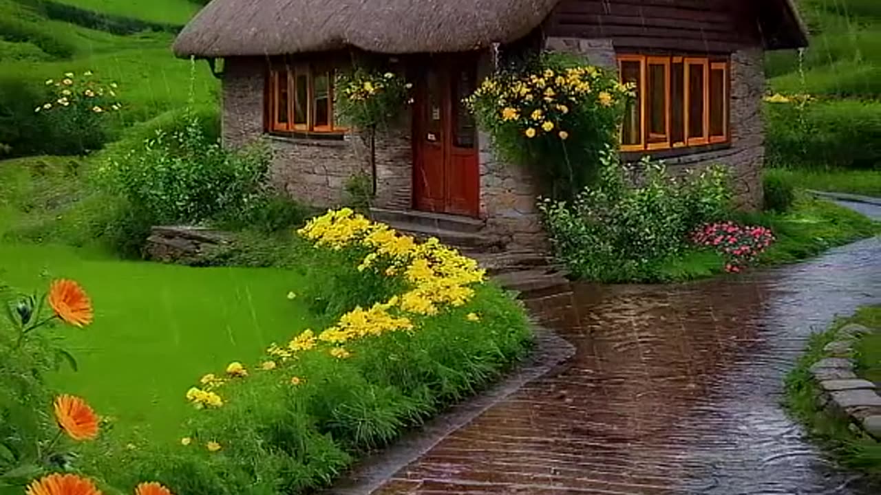 Exploring the Warmth and Charm of an Old Europa Family's Cozy Backyard