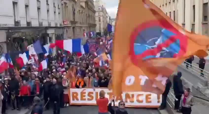 Protest against nato