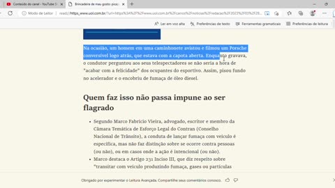 Brincadeira de mau gosto picape encobre conversível com fumaça de diesel