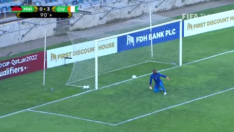 Malawi v Côte d'Ivoire FIFA World Cup Qatar 2022 Qualifier Match Highlights