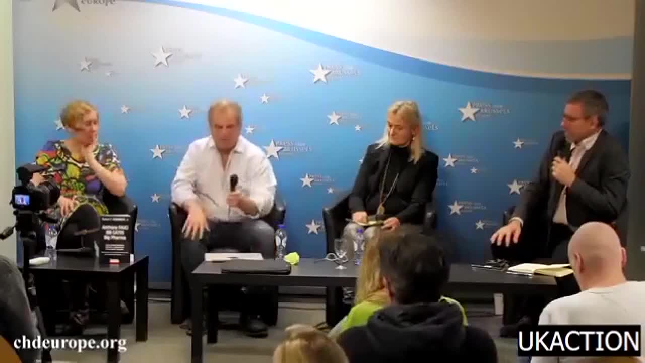 Reiner Fuellmich at Brussels Press Conference