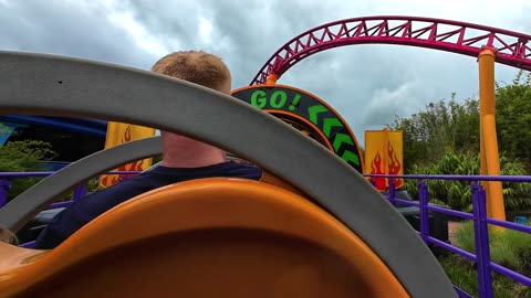 Toy Story Slinky Dog Dash Roller Coaster