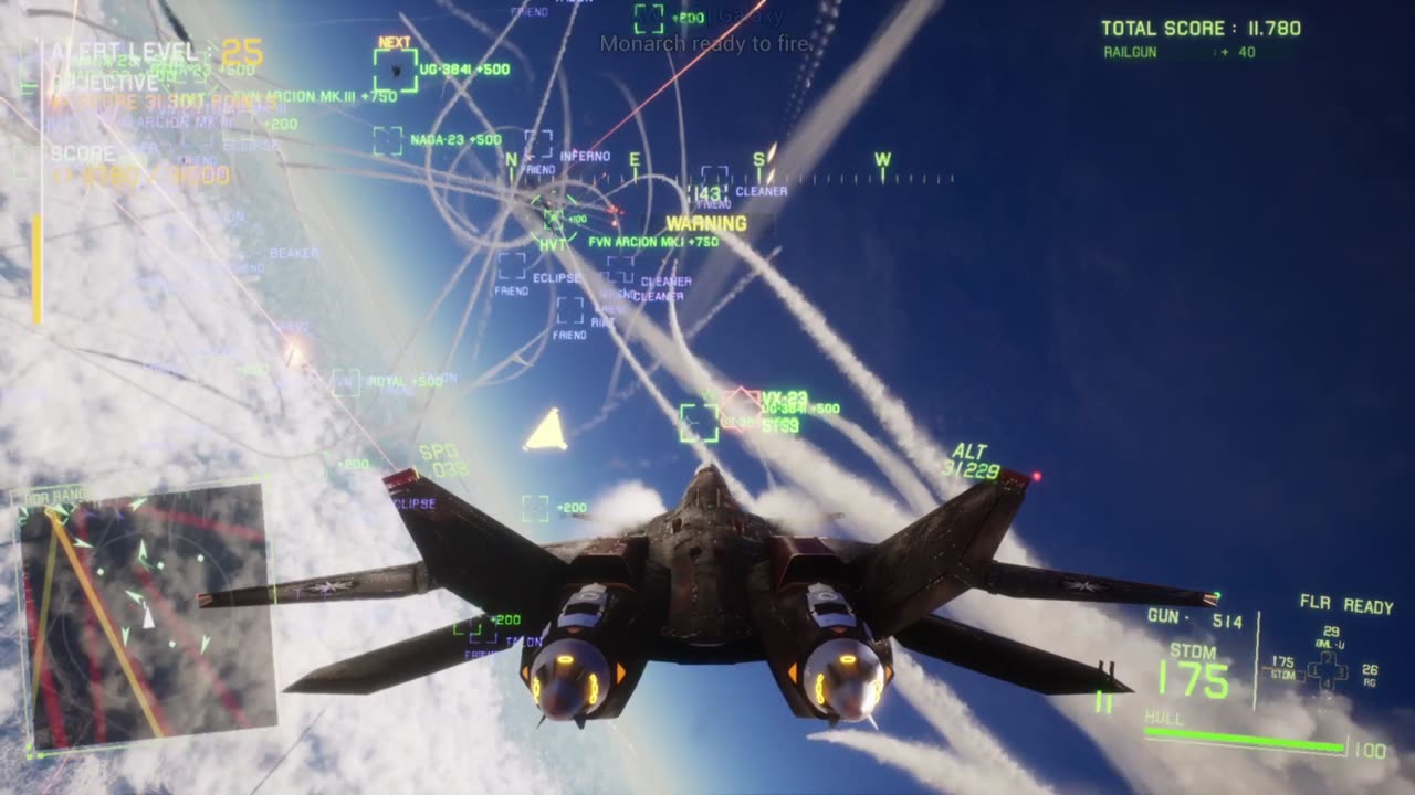 Project Wingman Conquest Mode, Mission 38, Normal, 0.5x alert modifier