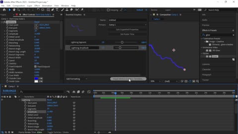 Adobe After Effects – Create Thunder Lightning Effect