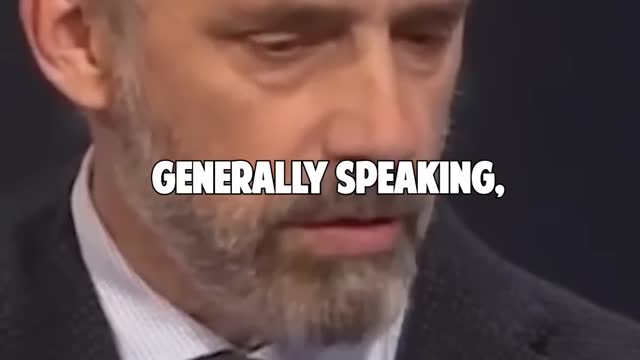 Jordan Peterson responds to a stupid question