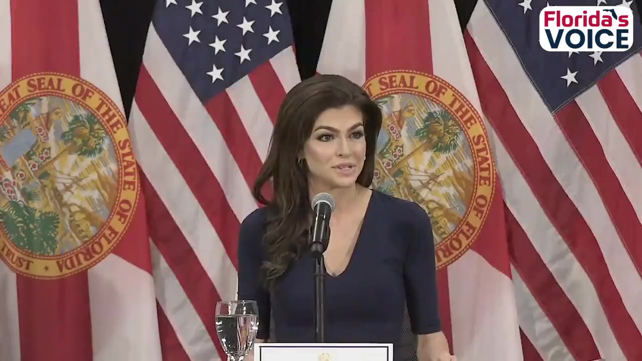 Casey DeSantis: "We want to solidify Florida as the top state in the nation for cancer care... "