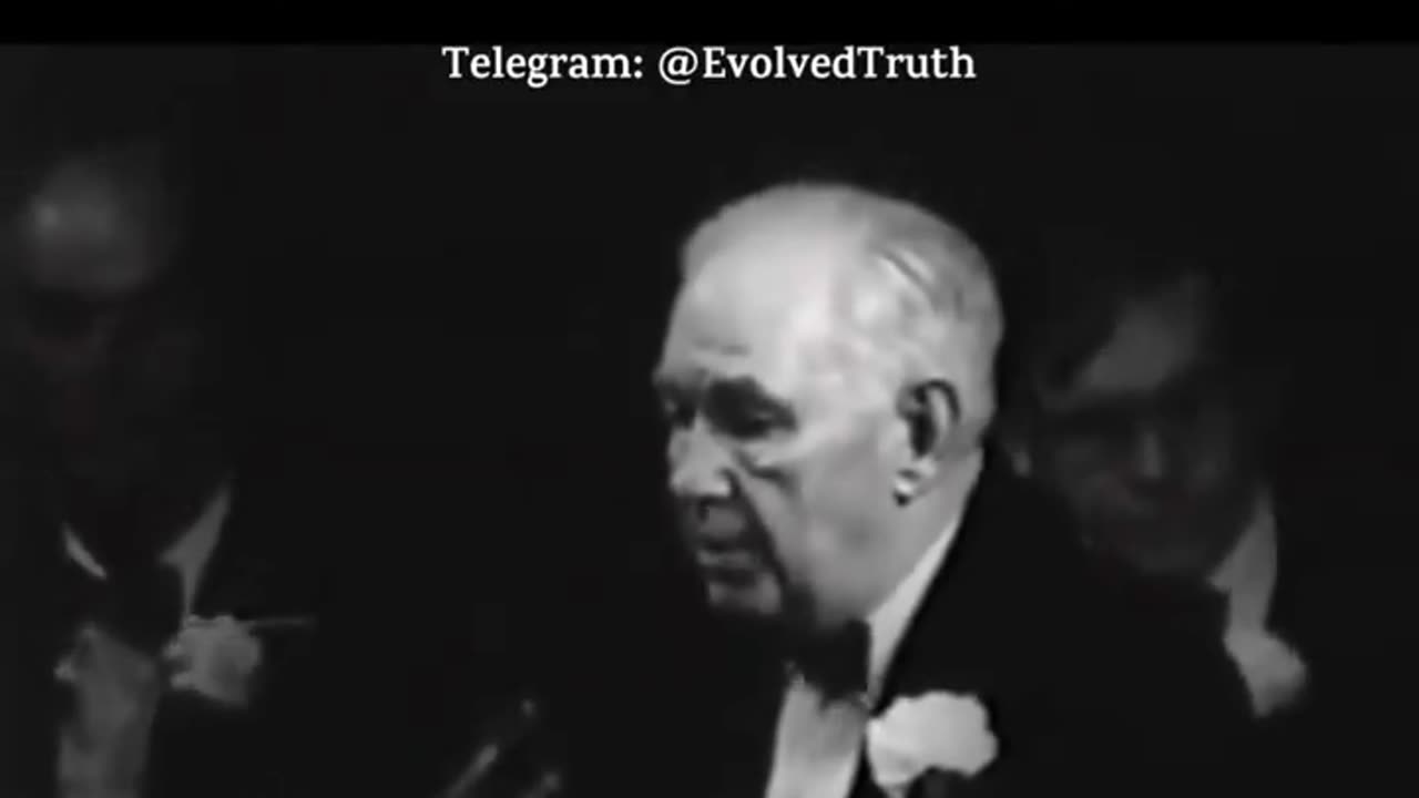 The Plan To Destroy America Explain in a 1958 Speech