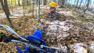 Corduroy Hard Enduro Dirt Bike Trail riding, Kinmount Ontario!