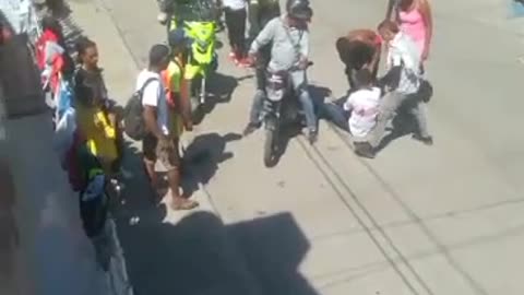 Acuchillado en el barrio Junín