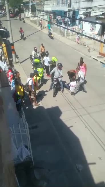 Acuchillado en el barrio Junín