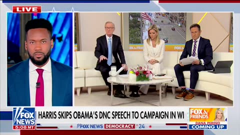 'Can't Dip BS In Gold': 'Fox & Friends' Hosts Lawrence Jones Unloads On Obama's DNC Speeches