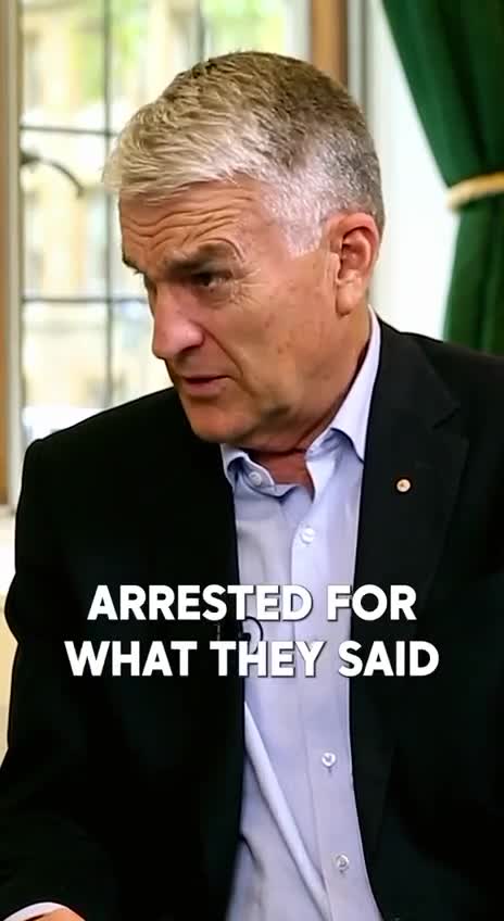 In Russia, 400 people were arrested last year for what they said on social media.