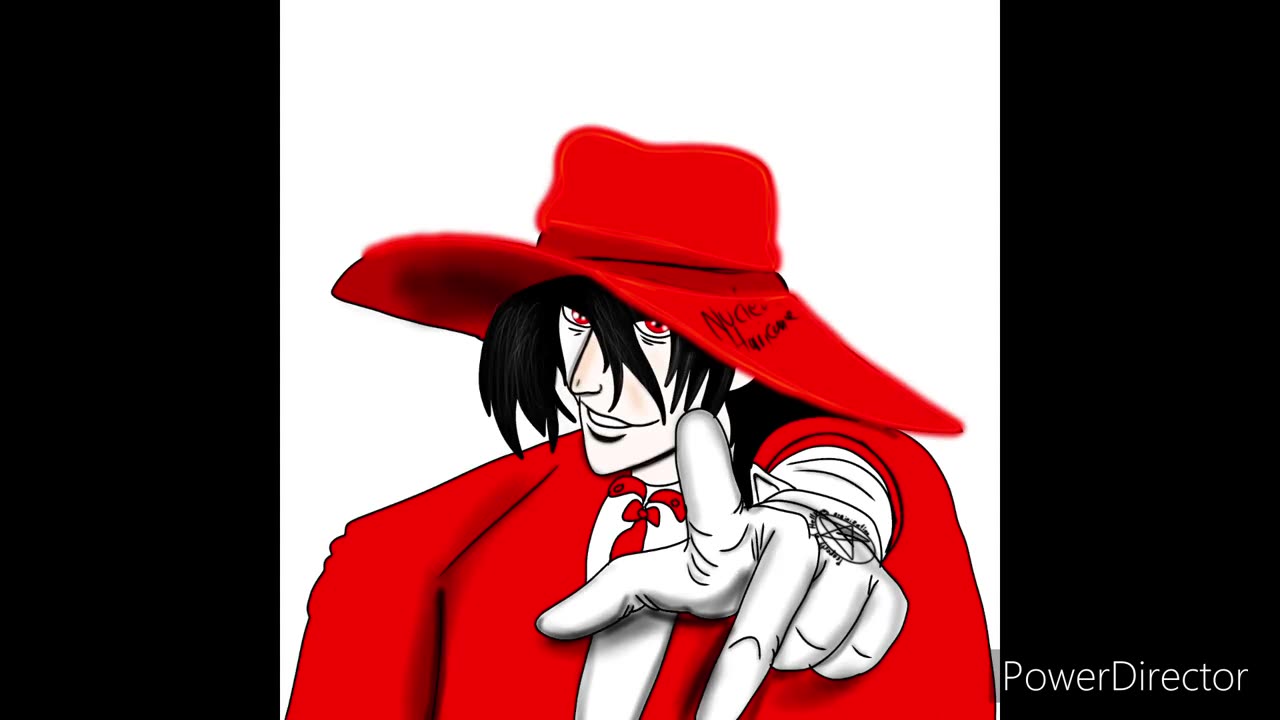 Drawing alucard hellsing