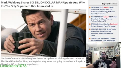 Mark Wahlberg provides update on Six Million Dollar Man movie