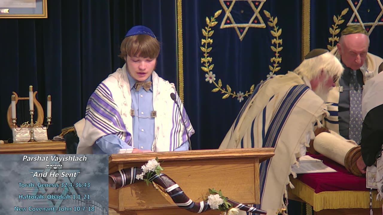 19 Kislev 5784 12/2/23 - Shabbat Service - CHANUKAH AND THE END OF DAYS by Rabbi Burt Yellin