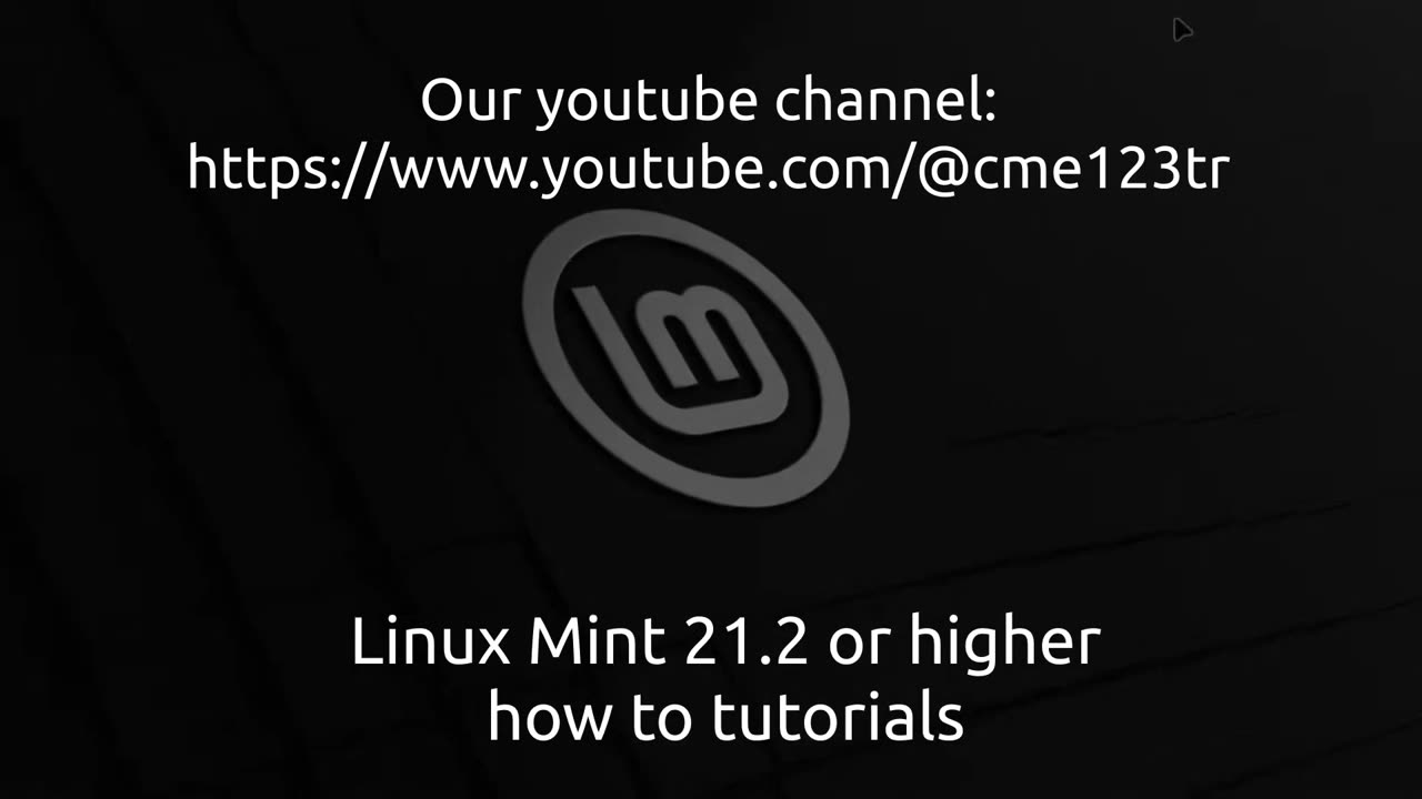 video 003 - MOST IMPORTANT VIDEO TO WATCH AFTER INSTALLING IN LINUX MINT 21.3