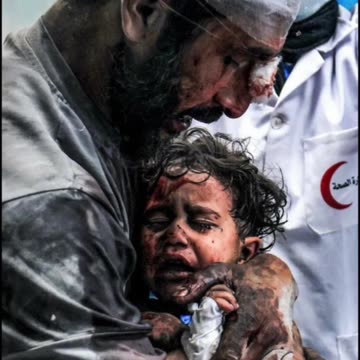 Gaza children welcome humanitarian food aid from China