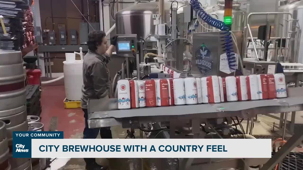 City brewhouse with a community feel