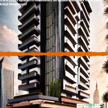 Squatters VS Homeowners:Do Squatters Have 'More' Rights