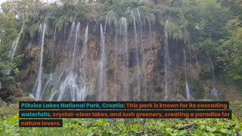 World beautiful tourist place