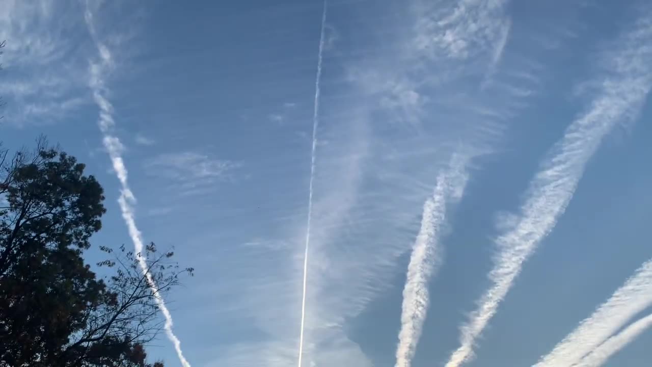 Chemtrails November 1 2024 Maryland
