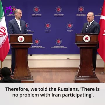 There is no problem with Iran participating