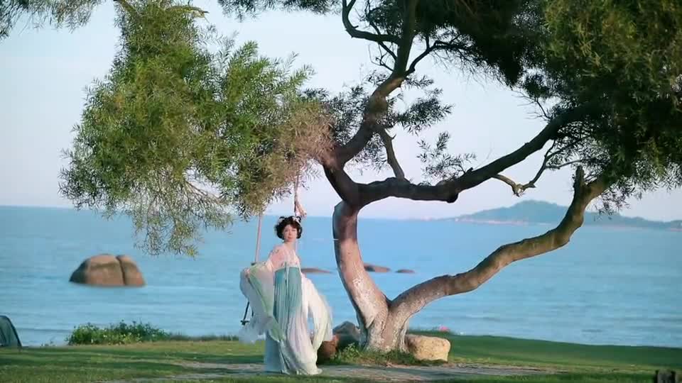 The wind is coming and dancing