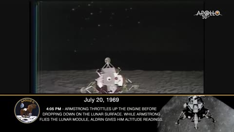 Historic Apollo 11 Moon Landing Footage