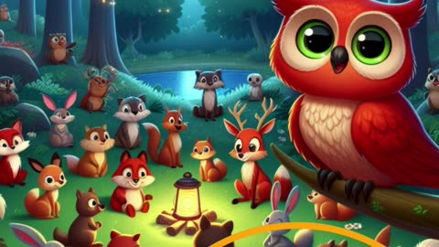Oliver the Owl's Starry Night Watch