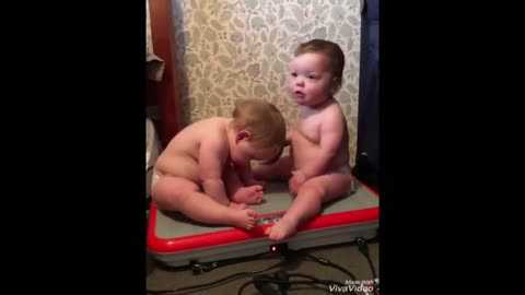 Babies having Fun