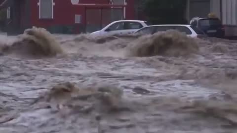 Massive rain in Europe