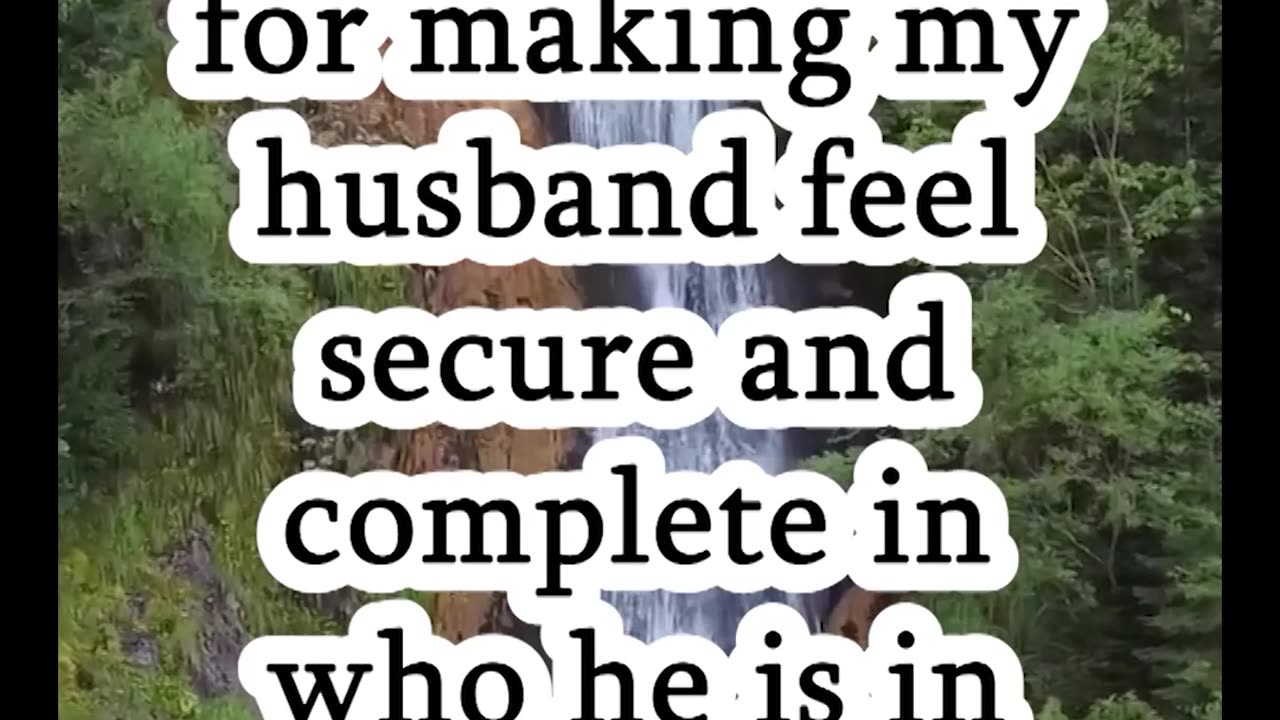 Prayer For My Husband To Feel Secure And Complete