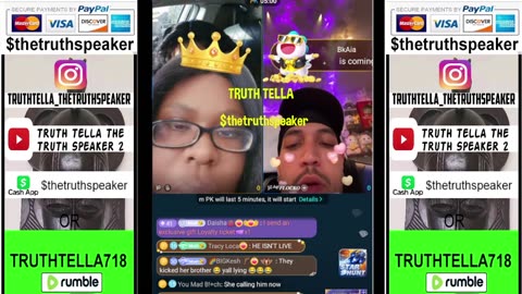 MOETGODDESS LINED WITH FLOCKO LISTENING TO CHERRYBOMB TALK ABOUT PROPOSED INTERVIEW WITH HER BROTHER THAT FELL THROUGH