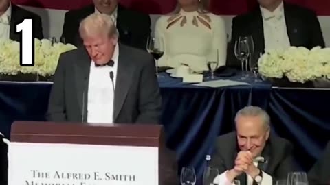 Watch Trump's Funny Jokes At The Al Smith Dinner