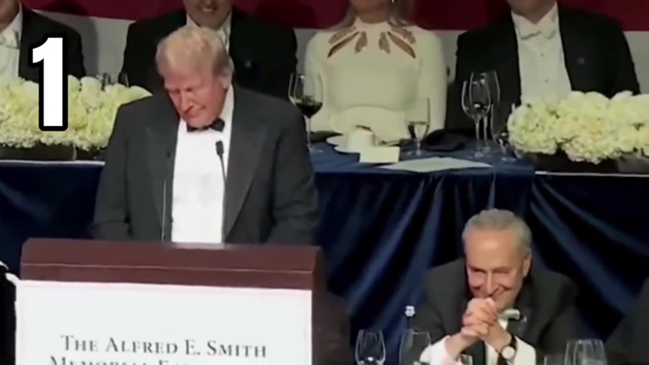 Watch Trump's Funny Jokes At The Al Smith Dinner