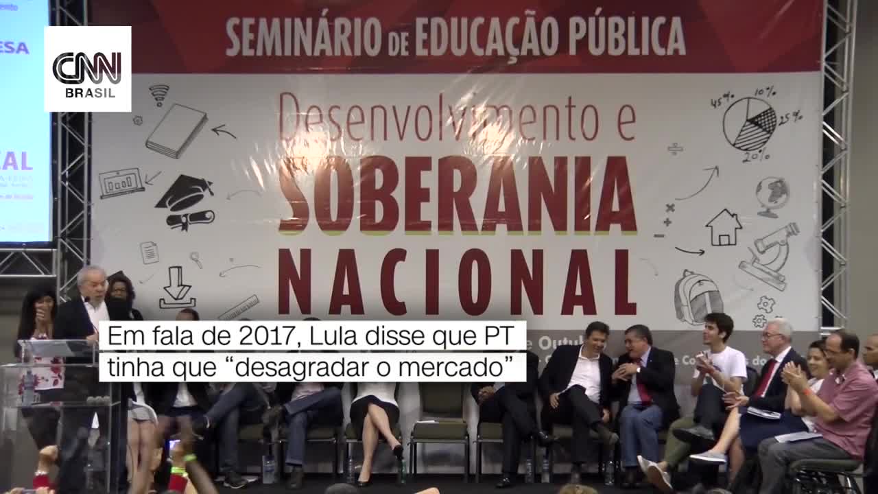 Redes resgatam fala de Lula contra o mercado: "Tem que desagradar"