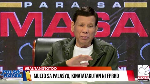 Kilalang matapang sa pananalita at sa gawa, pero si FPRRD takot pala sa multo