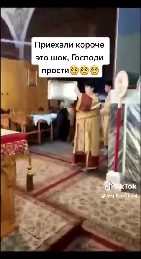 This is what the schismatics wanted to seize Orthodox churches for?