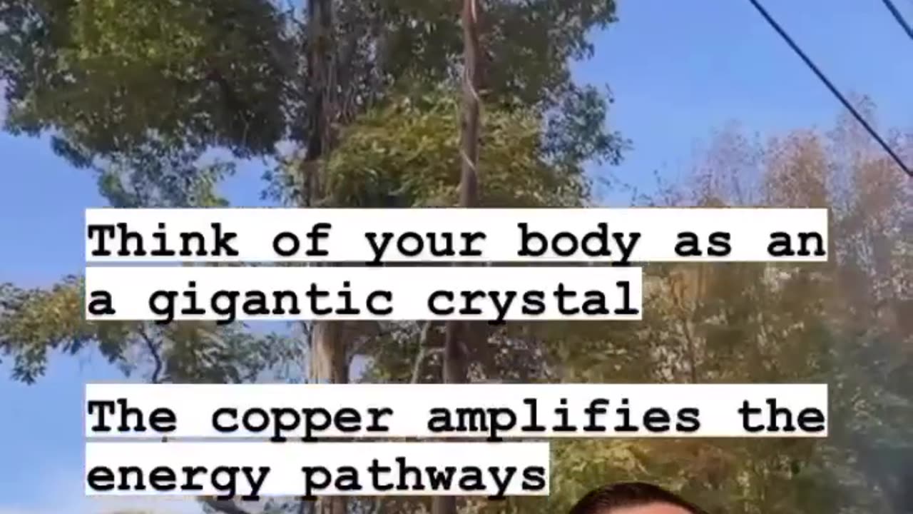 ⚡️Speaking of wearing certain materials and the frequencies they emit-