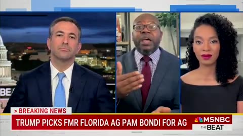 JUST IN: MSNBC guest melts down over Trump picking Pam Bondi