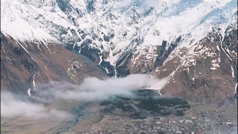 Snow Covered Mountain