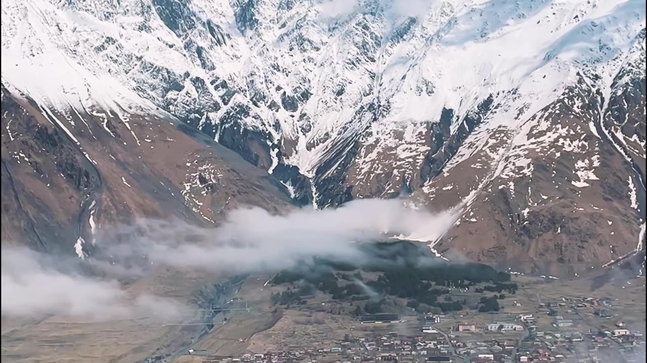 Snow Covered Mountain