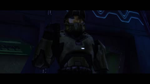 Halo Saving Captain Keyes on the Truth and Reconciliation (Original Graphics)