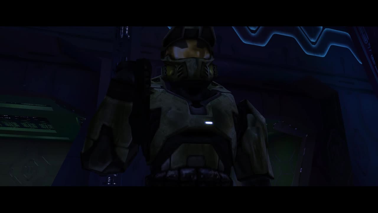 Halo Saving Captain Keyes on the Truth and Reconciliation (Original Graphics)