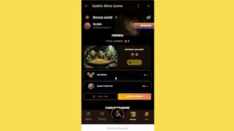 BIG MINING MINI APP BOT TELEGRAM GOBLIN MINE GAME