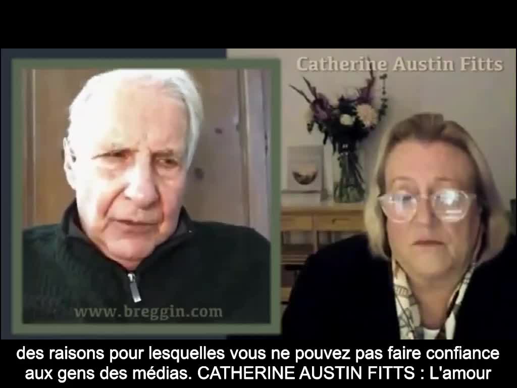 Catherine Austin Fitts sur le Covid-19 et les affaires mondiales (The Dr. Peter Breggin Hour, 4 nov. 2020) (extraits) (VOST)